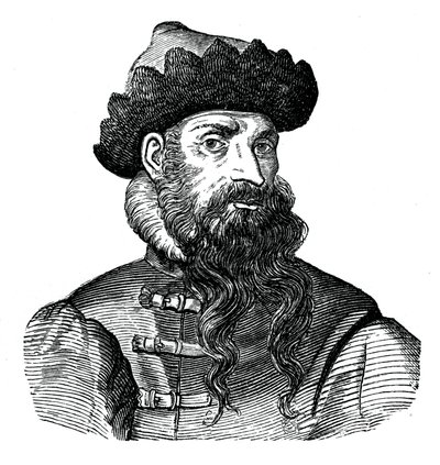 Johann Gutenberg, Duitse metaalbewerker en uitvinder, 16e eeuw, 1870 door Unbekannt