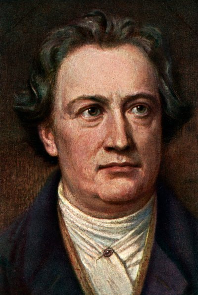 Johann Wolfgang von Goethe 1749-1832, Duitse schrijver, ca. 1920s door Unbekannt