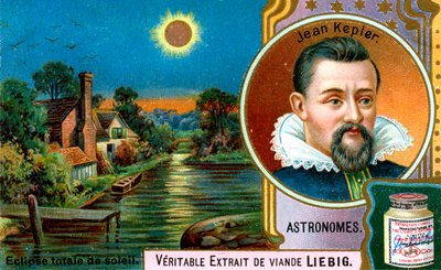 Johannes Kepler, Duitse Astronoom, ca. 1900 door Unbekannt