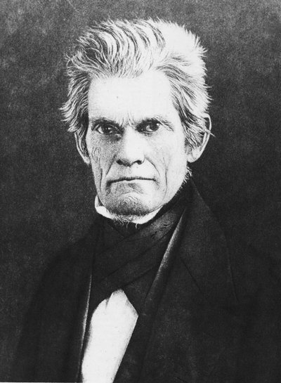 John Caldwell Calhoun, Amerikaanse staatsman, 19e eeuw door Unbekannt