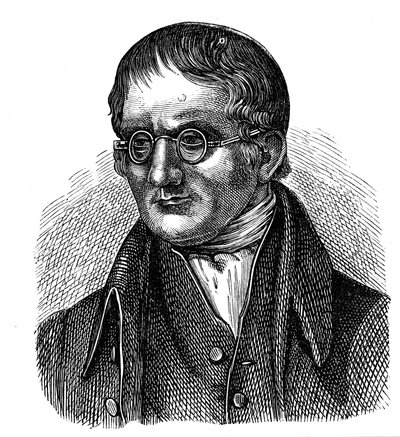 John Dalton, Engelse chemicus, 1881 door Unbekannt