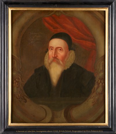 John Dee, ca. 1594 door Unbekannt