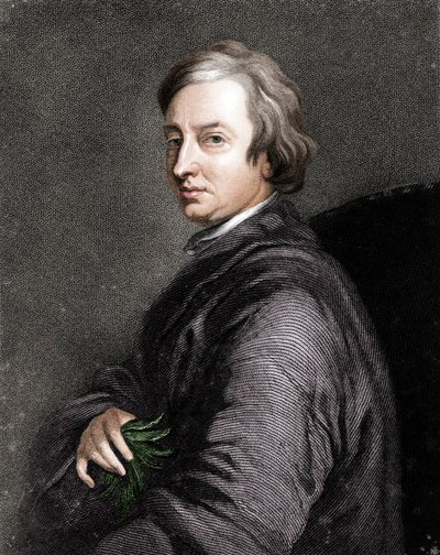 John Dryden, 17e eeuwse Engelse dichter door Unbekannt