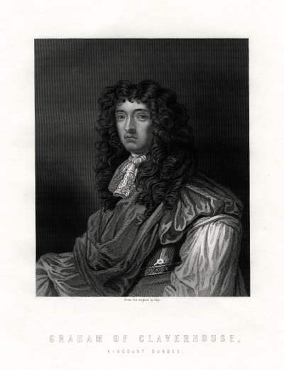 John Graham van Claverhouse, 1e burggraaf Dundee ca. 1648-1689, 19e eeuw door Unbekannt