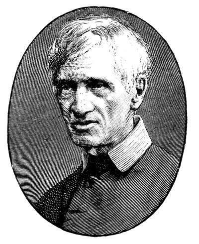 John Henry Newman op hoge leeftijd, Britse geleerde en theoloog, 1879 door Unbekannt
