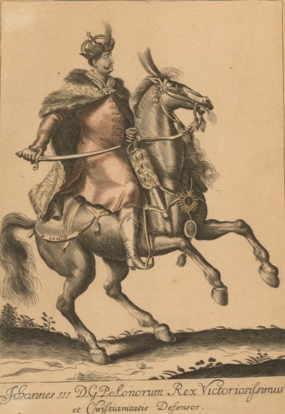 Jan III Sobieski, Koning van Polen en Groothertog van Litouwen door Unbekannt