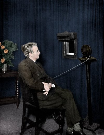 John Logie Baird 1888-1946, Schotse elektrotechnisch ingenieur en pionier van televisie, 1920s door Unbekannt