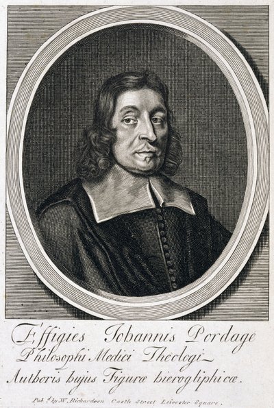 John Pordage, Engelse rector, astroloog en mysticus, ca. 1670s door Unbekannt