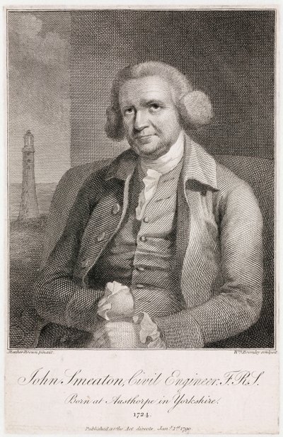 John Smeaton, Engelse werktuigbouwkundige en civiel ingenieur, ca. 1780s door Unbekannt