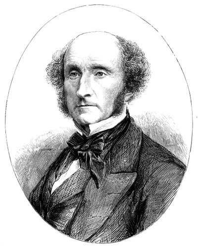 John Stuart Mill, Britse sociale hervormer en filosoof door Unbekannt