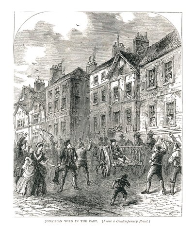 Jonathan Wild in de Kar, 1878 door Unbekannt