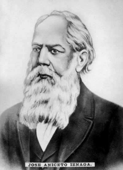 Jose Aniceto Iznaga 1791-1860, Cubaanse patriot tijdens de Cubaanse Onafhankelijkheidsoorlogen, c1910 door Unbekannt