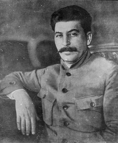 Josef Stalin, Georgisch-geboren Sovjet communistische revolutionair en leider, mei 1923 door Unbekannt