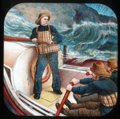 Joseph Cox: Stuurman van de Hope, ca. 1900 door Unbekannt