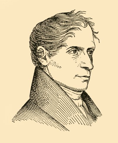 Joseph Freiherr von Eichendorff door Unbekannt
