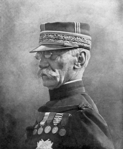 Joseph Gallieni, Franse generaal uit de Eerste Wereldoorlog, 2 september 1914 door Unbekannt