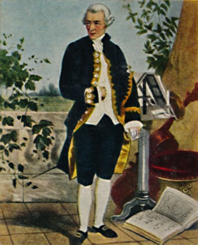 Joseph Haydn 1732-1809 door Unbekannt