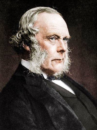 Joseph Lister, Engelse chirurg en pionier van antiseptische chirurgie, ca. 1890 door Unbekannt