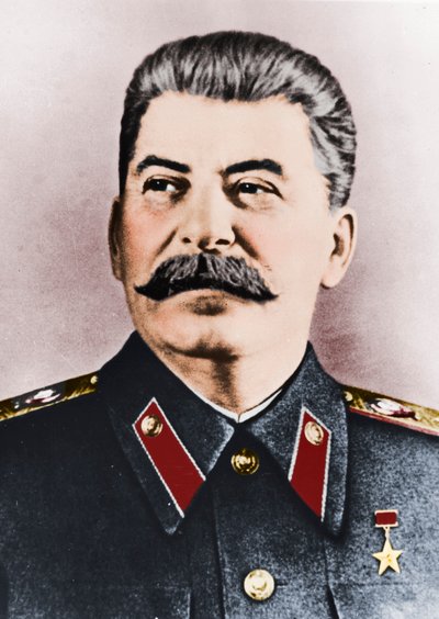 Joseph Stalin 1879-1953, Sovjetleider, c1940s door Unbekannt