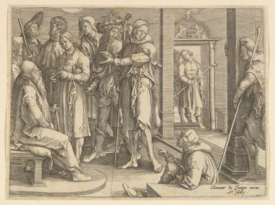 Jozef Vertelt Zijn Dromen aan Jacob kopie, 1640-70 door Unbekannt