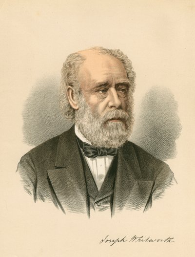 Joseph Whitworth, Britse ingenieur en uitvinder, ca. 1880 door Unbekannt