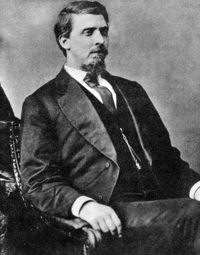 Rechter Isaac C Parker, de Hangende Rechter, ca. 1870s-1880s 1954 door Unbekannt