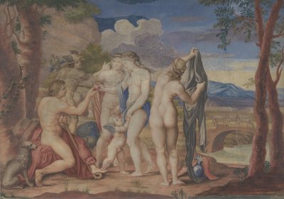 Oordeel van Paris, 1800-1900 door Unbekannt