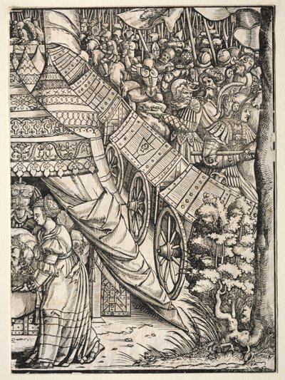 Judith met het hoofd van Holifernes, 1500s door Unbekannt