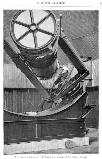 Jules Pierre Cesar Janssen, Franse astronoom, 1893 door Unbekannt