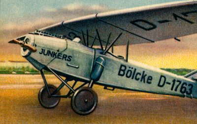 Junkers T 26E vliegtuig, 1920s, 1932 door Unbekannt