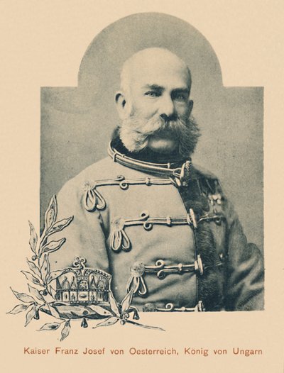 Kaiser Franz Josef von Oesterreich, Koning van Hongarije door Unbekannt