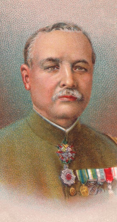 Kamio Mitsuomi, 1e Baron 1856-1927, generaal in het Keizerlijk Japans Leger, 1917 door Unbekannt