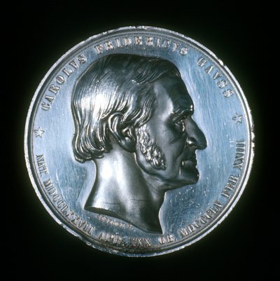Karl Friederich Gauss, Duitse wiskundige, astronoom en natuurkundige door Unbekannt