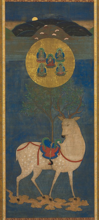 Kasuga Mandala, 1300s-1400s door Unbekannt