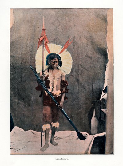 Kayapo Indiaan, 19e eeuw door Unbekannt