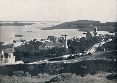 Killybegs - Uitzicht over het Dorp en de Baai, 1895 door Unbekannt