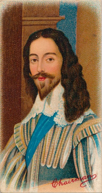 Koning Karel I, 1600-1649 koning van Engeland, Schotland en Ierland, 1912 door Unbekannt