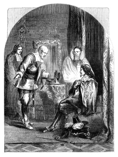 Koning Karel I 1600-1649 wordt opgeroepen voor zijn executie, c1902 door Unbekannt