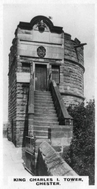 Koning Karel I Toren, Chester, ca. 1920s door Unbekannt