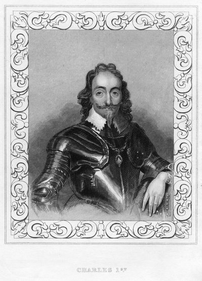 Koning Karel I van Engeland, Schotland en Ierland 1600-1649 door Unbekannt