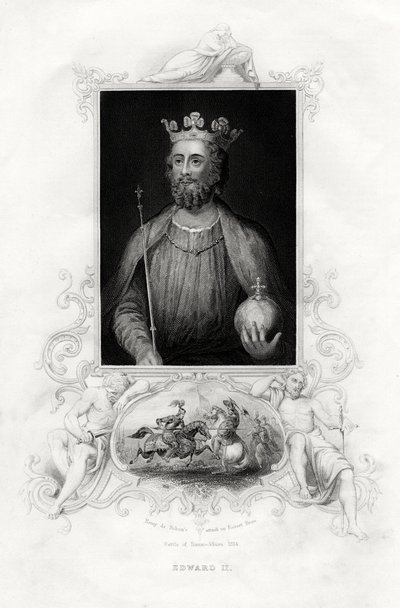 Koning Edward II, 1860 door Unbekannt