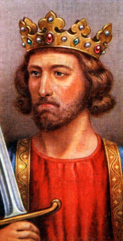Koning Edward I door Unbekannt