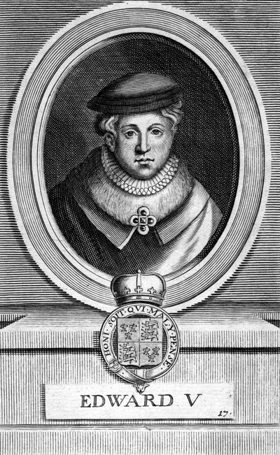 Koning Edward V van Engeland, 1470-1483 door Unbekannt