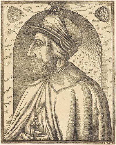 Koning Ferdinand van Oostenrijk, 1547 door Unbekannt