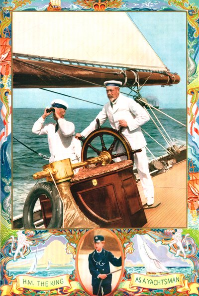 Koning George V als zeiler, c1935 door Unbekannt