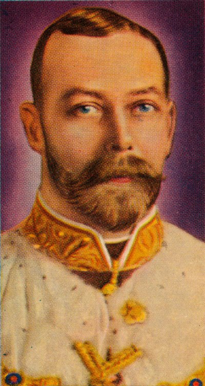Koning George V bij zijn eerste staatsopening van het parlement, 1911, 1935 door Unbekannt