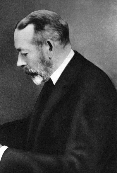 Koning George V door Unbekannt