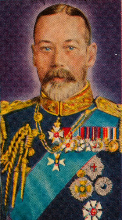 Koning George V in het uniform van admiraal van de vloot, 1935 door Unbekannt