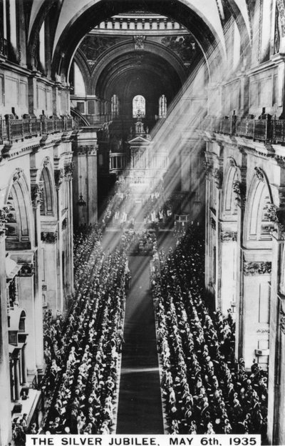 Zilveren jubileum van koning George V, Londen, 6 mei 1935 door Unbekannt