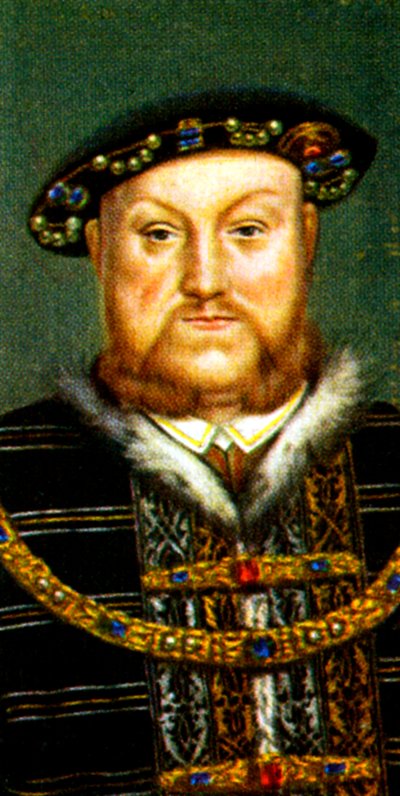 Koning Hendrik VIII door Unbekannt